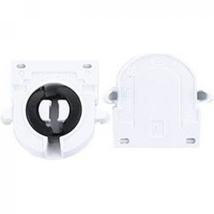 Патрон торцевой поворотный с защелками и прижимной пружиной ECOLA BASE G13 AD13LWEAY