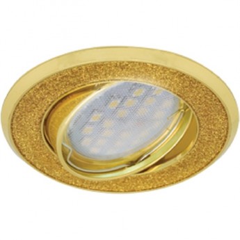Светильник ECOLA MR16 DL39 GU5.3 встр. литой поворотный Круг под стеклом Золотой блеск/Золото 23x88 Светильник ECOLA MR16 DL39 GU5.3 встр. литой поворотный Круг под стеклом Золотой блеск/Золото 23x88