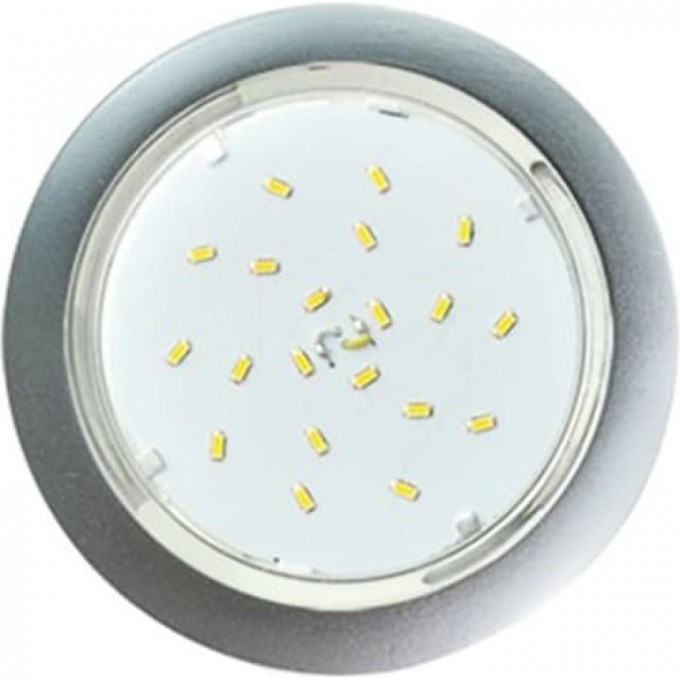 Встраиваемый светильник ECOLA GX53 5355 серебристый FS5355ECD