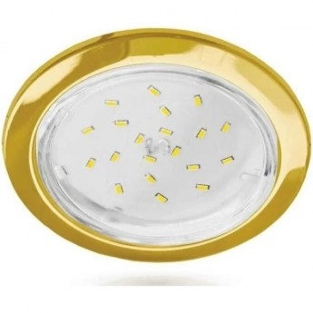 Встраиваемый светильник ECOLA GX53 H4 FG53P2ECB золото Встраиваемый светильник ECOLA GX53 H4 FG53P2ECB золото