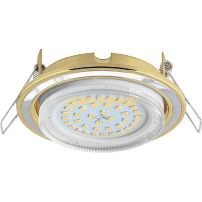 Встраиваемый светильник ECOLA GX53-H4 золото SY53H4ECB