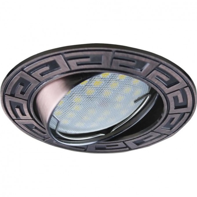 Встраиваемый светильник (литой) ECOLA MR16 DL110 черненая медь FR1605EFF