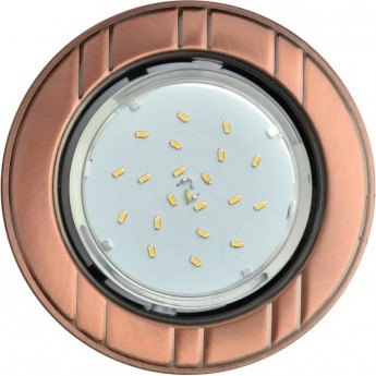 Встраиваемый светильникECOLA GX53 H4 FP51H4ECB чернёная медь Встраиваемый светильникECOLA GX53 H4 FP51H4ECB чернёная медь